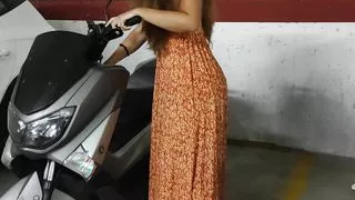 Fucking hard in a public parking lot