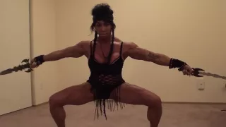 Marital Arts Female Bodybuilder Could Slice And Dice You, Kick Your Ass!
