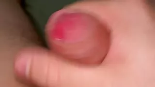 Male Ejaculation Close Up