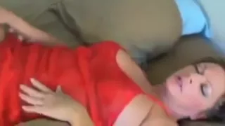 Stepson Wakes Her Up For A Creampie