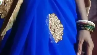 Sister-in-law's youth was looking very cool in saree