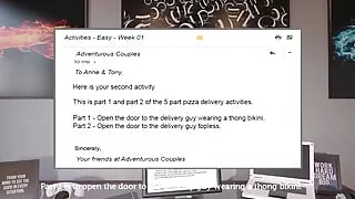 The Adventurous Couple #32 - Johannes Fucked Anne in the Kitchen, Johannes Keep on Looking at the Ladies in the Gym