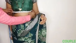 Komal ka blouse telar ne dhila sil dia dubara nap le ke silaya
