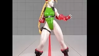 Cammy's New Idle Involves Her Gently Bouncing Tits and Ass (Alternative Angle)