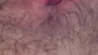 Dirty feet and open ass