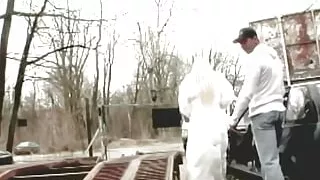 Slutty MILF loves pounding hardcore with nasty fucker