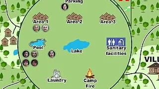 XXLove (by Chaixas) - Horny young man on camp full of big hot ladies (1)