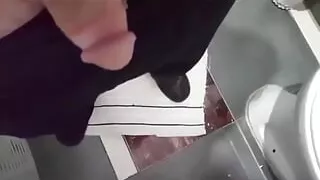 Old Dad with Huge Cock Cumming Hard.