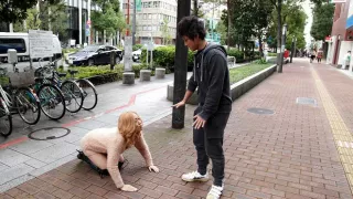 Mary Hayakawa finds a guy on the street to fuck - JapanHDV