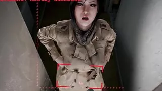 Ada Wong Gets Fucked ina Doorway by Mr. X's Huge Cock