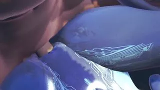 Having sex with Cortana - Halo Hentai Parody