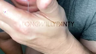 Tasting my cum for the first time - not what I expected.