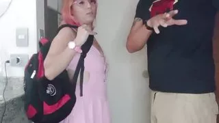 The maid fucked the boss