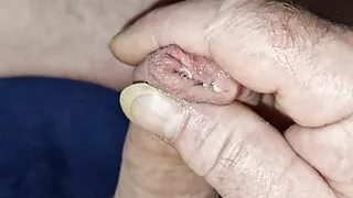 More tasty precum and foreskin, low to medium flow. No Cs.