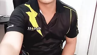 Thai uniform show cock cam