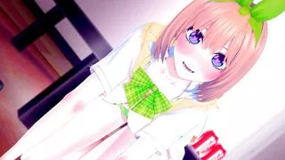 Yotsuba Nakano Gives You Her Virginity Quintessential Quintuplets Hentai