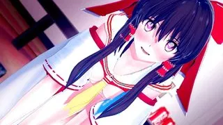 Passionate Sex In Bed With Remilia Touhou Hentai