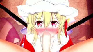 Playful Time With Flandre Touhou Hentai