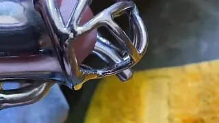 Release of bladder air injection