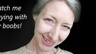 Annabel: having fun with my tits