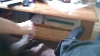 Unknown nylon massage foot fun