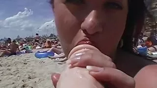Beach bitch Olga the anal sow