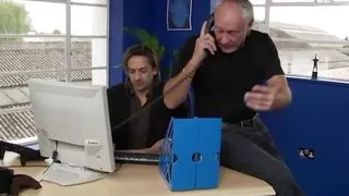 The Fiery Redhead Is Super Naughty and Loves Group Action With Cum in the Mouth