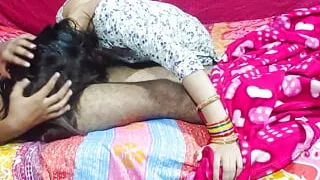 sexy Indian maid sucks cock in all Hindi audio