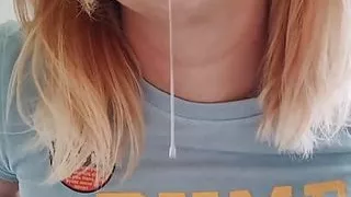 Hot Big Titty Babe Playing and Teasing Compilation