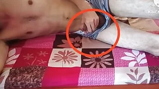 student masturbating alone but i give him company he give me blowjob and anal sucking