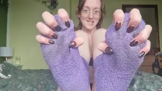 Gentle Cum In Mouth Joi - Fluffy Socks