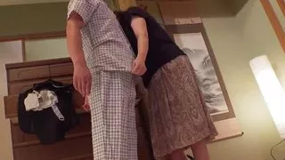 Ayaka Otowa - Ladies in her Fifties Seduces Her Stepson : Part.1