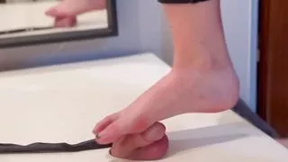 Barefoot Tease and Crush