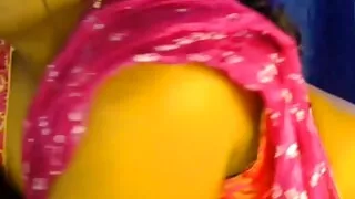 Hot desi sexy young girl tries to show boobs with pleasure.