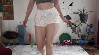 Booty Shorts Try on