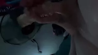 Horny Think Fucks Roommates Pocket Pussy & Cums All Over the Place