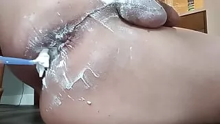 Granny Tranny Morning Shave