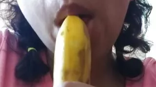 Banana Play Whit My Pussy