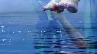 Gorgeous Blonde Fingers Herself Before Getting Fucked by a Brunette with a Strap-on Cowgirl Style