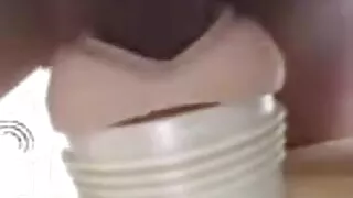 Fuckin my fleshlight