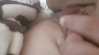 Can you lick your mommy pussy with your sweet tongue