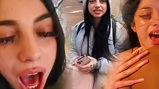 I fuck my chilean friend's good ass in a public train and at her place after seeing each other again