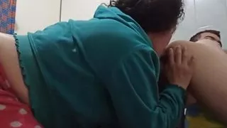 This girl sucks my dick and sticks her tongue in my Ass I give her what she deserves for being a bitch