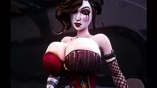 Horny Borderlands Gurl With Huge Boobies Walking