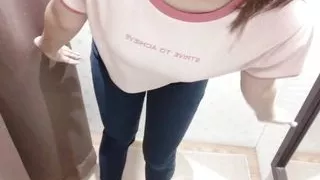 I masturbate in the fitting room, but what if the clerk finds out?