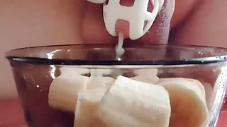 Spice up bananas with sperm