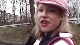 Blonde slave Vanessa locked in the basement