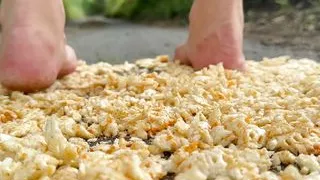 Foot Crushing Crisps