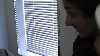 Sexy blonde fatty dicked hard by worker