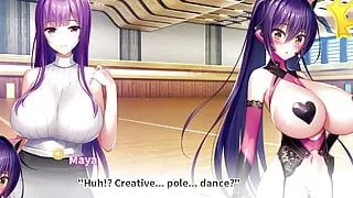 Ep52: Creative Pole Dance Sex with Maya oppai Ero App Academy